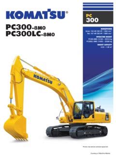 komatsu pc300 specs